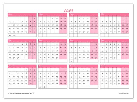 Realeza Administración Mamut Calendario A4 Para Imprimir Pío Delicado Amigo