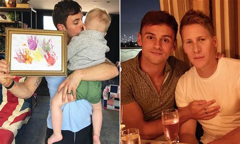 tom daley son age tom daley and dustin lance black welcome precious