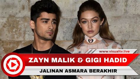 Dua Tahun Pacaran Zayn Malik Dan Gigi Hadid Umumkan Putus Di Twitter YouTube