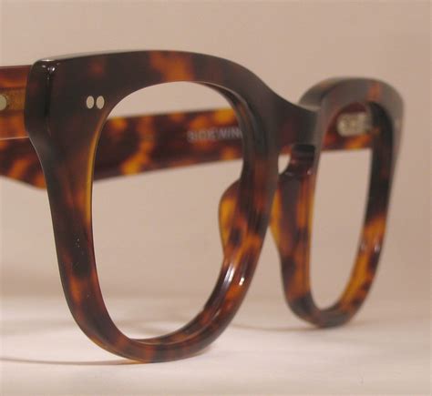 Optometrist Attic Tortoise Shuron Sidewinder Eyeglasses