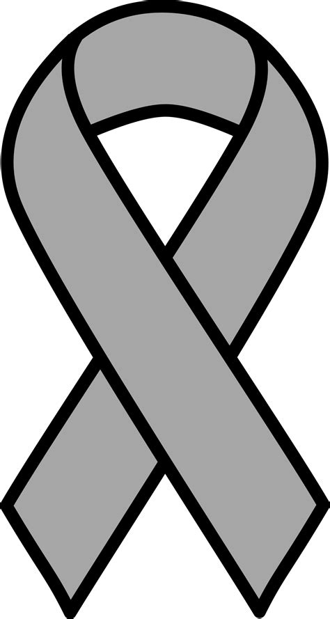 Cancer Ribbon Clipart Black And White Free Download On Clipartmag