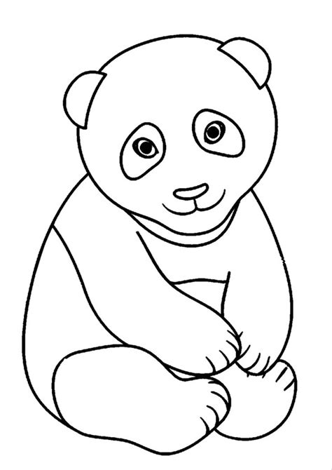 Coloring Pages Baby Panda Coloring Pages For Kids