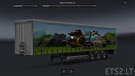 Minecraft Trailers Pack Ets2 Mods