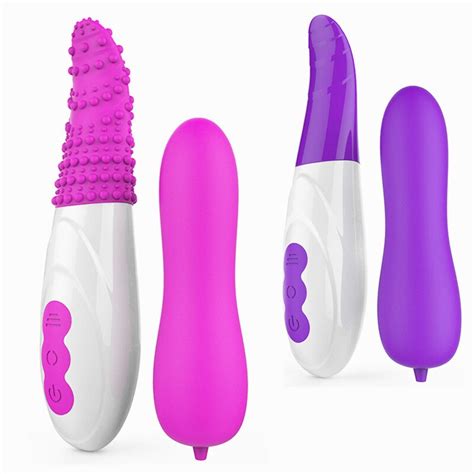 Electric Vibrators Silicone Tongue Licking Oral Sex Clitoris Stimulator Vibromasseur G Spot
