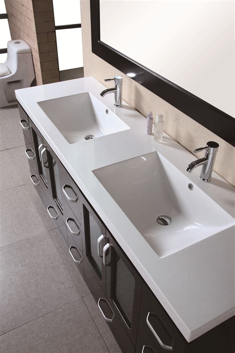 Best price i could find anywhere and it arrived promptly. Design Element Stanton (double) 72-Inch Modern Bathroom ...