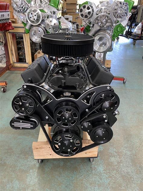 383 R Stroker Crate Engine Ac 485hp Roller Turnkey Pro Street Chevy