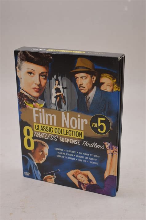 Film Noir Classics Collection Vol 5 Dvd 2010 4 Disc Set 883929042197 Ebay