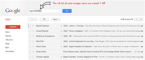 Gmail Size Search Find All Emails With Large Attachments Digital