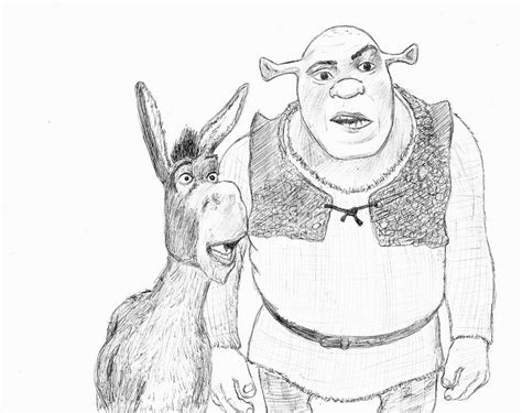 Shrek And Donkey Shrek Desenho Shrek Desenho De Fumaça