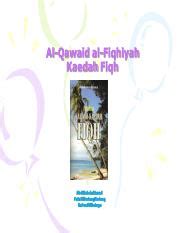 3 pengertian fiqh istilah bahasa: 5 KAEDAH FIQH.pdf - Al-Qawaid al-Fiqhiyah Kaedah Fiqh Abd ...