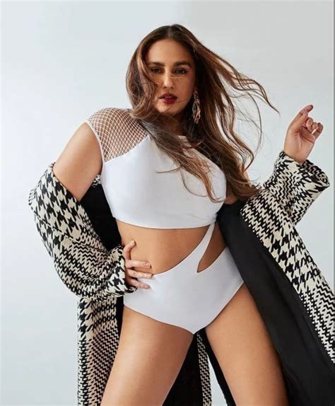 Huma Qureshi Is Raising Temperatures In Sexy White Cutout Monokini