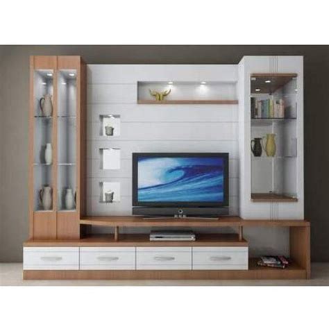 Wall Mounted Lcd Wooden Tv Cabinet For Home At Rs 12000unit In