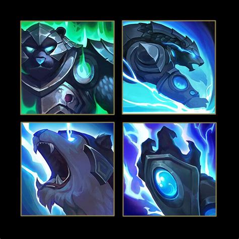 Volibear Abilities Icon Redesign Luna L On Artstation At