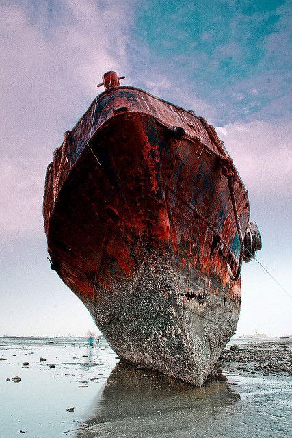 Landscape Abandoned Ships Shipwreck Old Boats