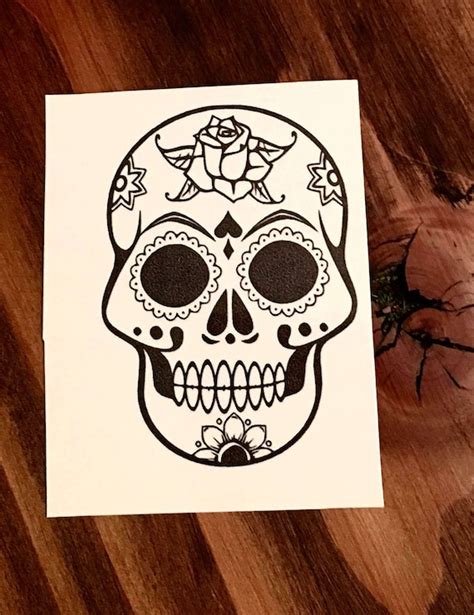 Sugar Skull Tattoo Tribal Sugar Skull Halloween