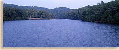 Carters Lake In Gilmer County North Georgia Mountains