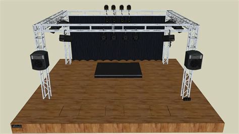 Small Stage 3d Warehouse