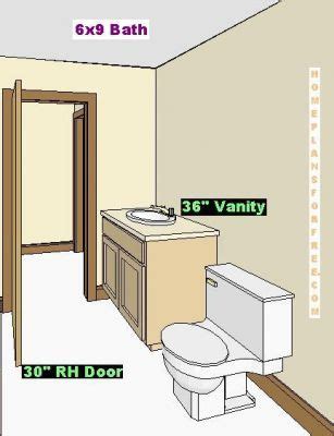 27 square feet (3' x 9') or 32 square feet (4' x 8') , fixtures: 9x6 bathroom layout | Bathroom layout, Bathroom design inspiration, Modern bathroom design