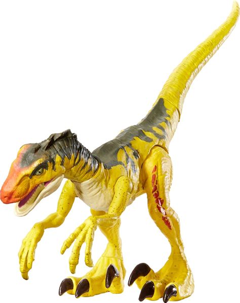 Jurassic World Figurine Dinosaure Articulé Vélociraptor Attaque Sauvage Jouet Pour Enfant