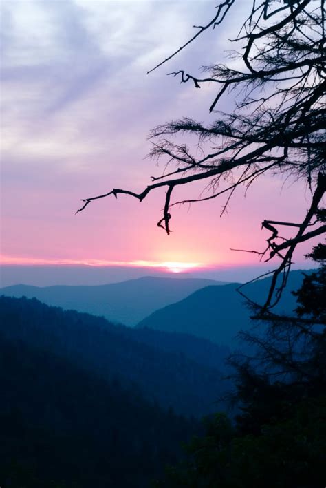 Smoky Mountains Sunset Great Smoky Mountains National Park Smoky