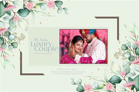 Psd Wedding Photo Album Design Templates Wedding Album Cover Page