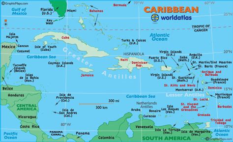 Caribbean Map Map Of The Caribbean Maps And Information About The