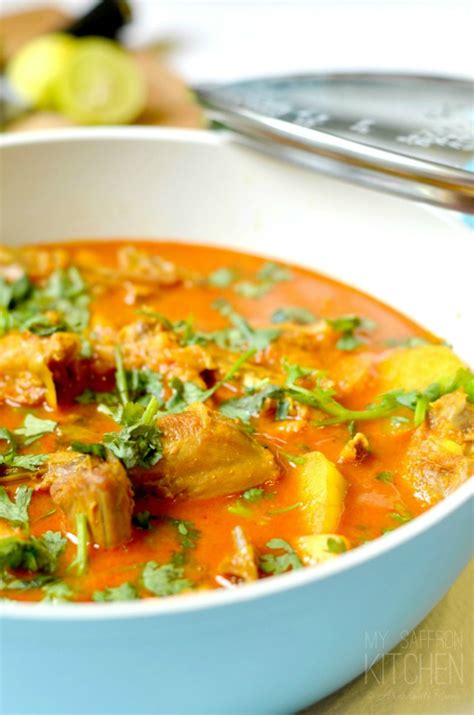 At saffron indian kitchen, we're cooking up. Ma's Murgir Jhol ~ Chicken Curry Bengali Style • My ...