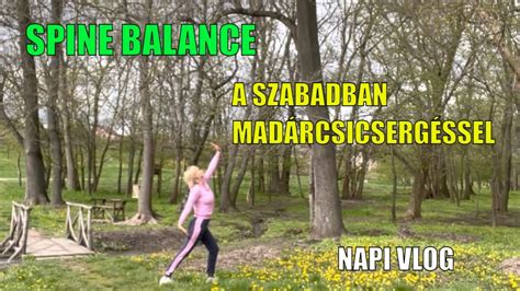 Spine Balance A Szabadban Egy Kis Zel T Madarakkal S Vid Kkel Napi Vlog Youtube