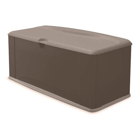 Rubbermaid 120 Gal Resin Deck Box With Seat 2047052 The Home Depot