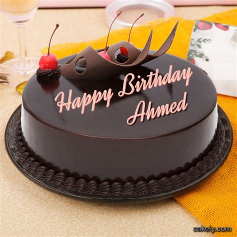🎂 Happy Birthday Ahmed Cakes 🍰 Instant Free Download