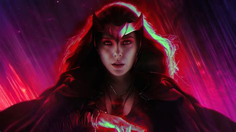 Scarlet Witch Wandavision 2020 Superheroes 4k Hd Movies Wallpapers Hd