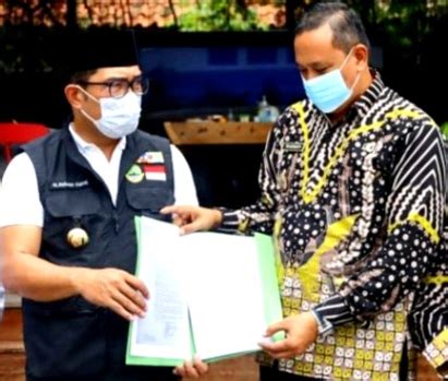 Tri Adhianto Plt Wali Kota Bekasi Resmi Diangkat Ridwan Kamil Harian