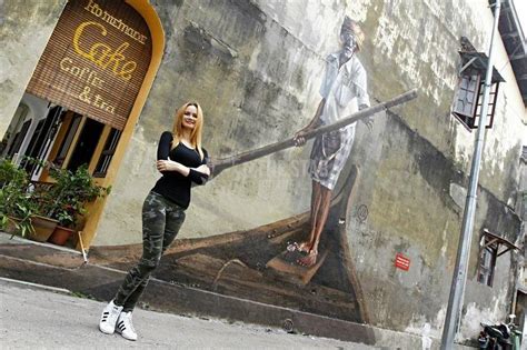 See the best of penang street art in george town, with pictures, location details and link to the penang tourist websites map and brochure. This Russian Artist Is Transforming Penang With ...