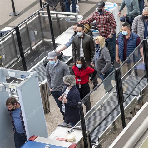Security Screening At An Airport Stock Image C Science