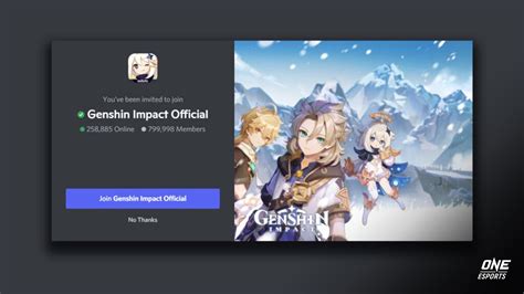 How To Join The Genshin Impact Discord Server One Esports