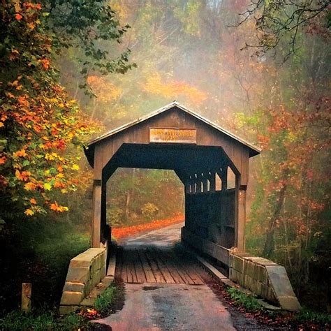 Covered Bridge We Found The Souths Best Fall Color Southernliving