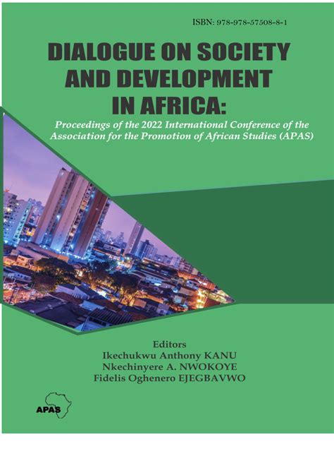 Pdf Dialogue On Society And Development In Africa Proceedings Of The