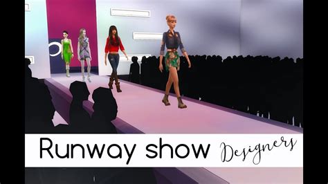 Sims 4 Designerbrand Casual Custom Content Runway Show Part 1 Youtube