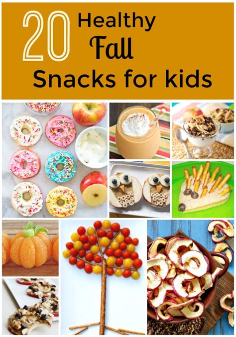 By aileen brabazon august 27, 2018 20 Healthy Fall Snacks for Kids - Fantastic Fun & Learning