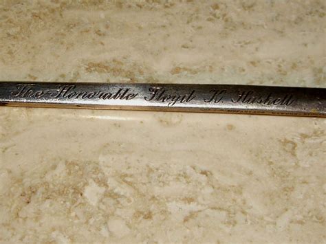 Vintage Tiffany And Co Sterling Letter Opener Of Lord Nelsons Sword