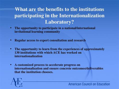 Ppt The Internationalization Laboratory American Council On Education