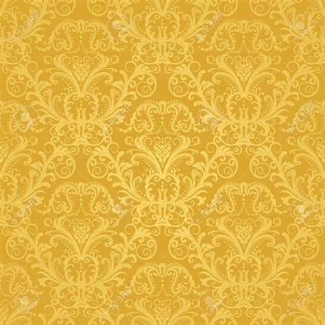 ： does not apply ， 。 Luxury seamless golden floral wallpaper | Desktop ...