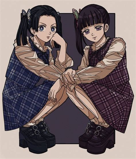 Aoi And Kanao Trong 2020 Anime Bướm Quỷ