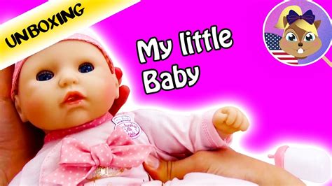 Baby Doll Videos For Children My Little Baby Annabelle Unboxing Youtube