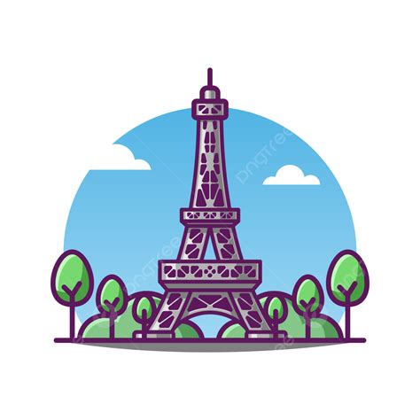 French Clip Art Eiffel Tower