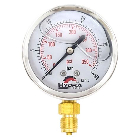 You can do the reverse unit conversion from psi to bar , or enter any two units below 63mm Glycerine Hydraulic Pressure Gauge 0-170 Psi (12 Bar ...