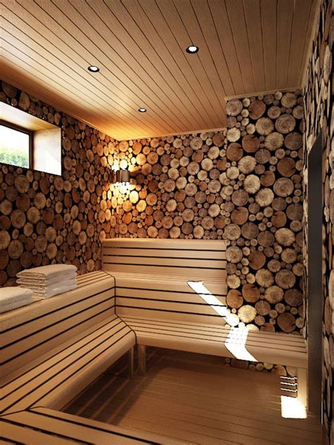 7 вариантов дизайна интерьера домашней сауны Homify Sauna Design