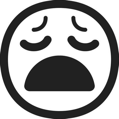 Weary Face Emoji Download For Free Iconduck