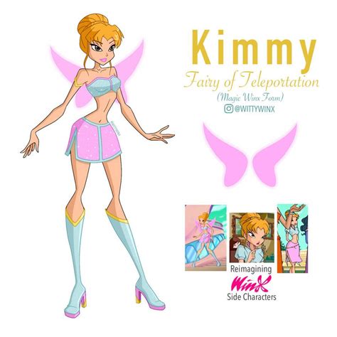 Character Concept Character Design Pixie Rainbow Fairies Bloom Winx