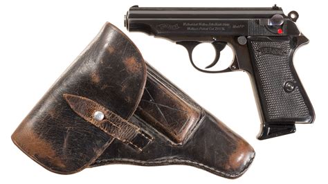 Walther Model Pp Semi Automatic Pistol With Holster